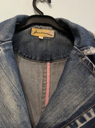 Chaqueta tejana mujer