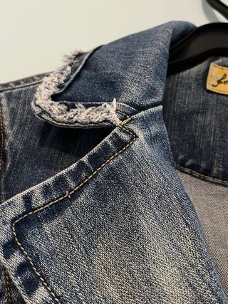 Chaqueta tejana mujer