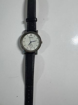 Reloj L'Express Hombre Negro/Plata