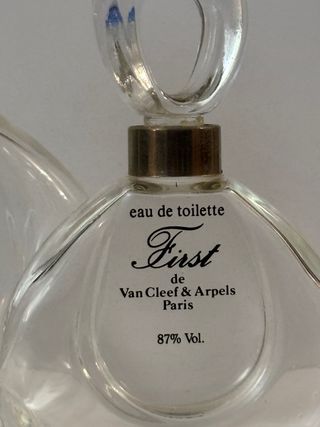 2 Botellas vacias Van Cleef & Arpels First