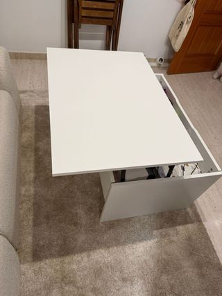 Mesa de centro IKEA OSTAVALL blanca