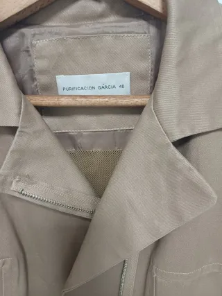 Chaqueta Purificación García Camel