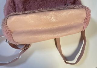 Zaino peluche rosa bambina