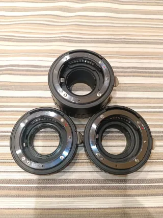 Tubos Extensión Fotografía Macro Nikon F 12/20/36m