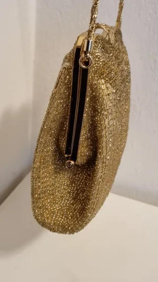 Pochette elegante giapponese dorata