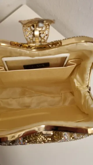 Pochette elegante giapponese dorata