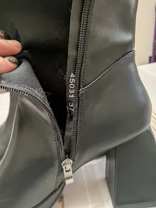 Botines negros talla 37 sin estrenar