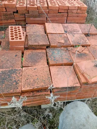 Baldosas y ladrillos de barro