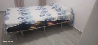 Somier individual con colchón