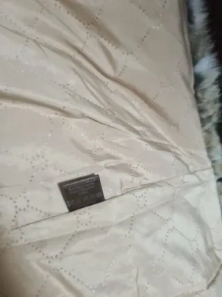 Chaleco de piel multicolor talla 44