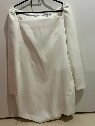 Vestido blanco casual Ael talla L