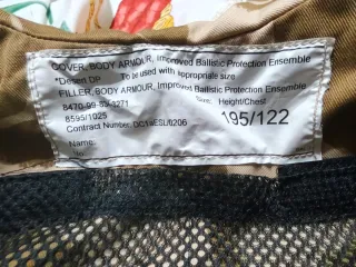 Funda Chaleco Táctico Ejército Británico