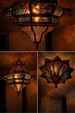 Pieza única Lámpara Árabe75cm x 60cm