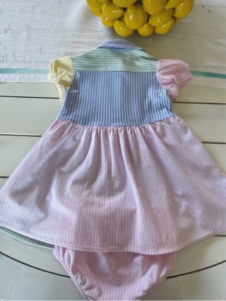 Ralph Lauren Vestito Camicia & Mutandina, 24 mesi.