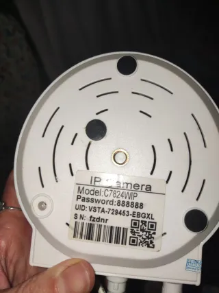 Cámara Vigilancia WiFi IR