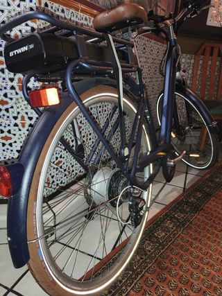 Bicicleta Eléctrica Azul