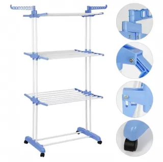 Tendedero Plegable Acero Inoxidable