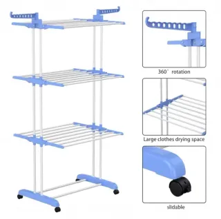 Tendedero Plegable Acero Inoxidable