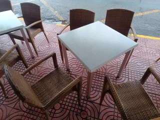 Mobiliario terraza bar/cafetería
