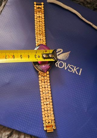 Reloj Swarovski Dorado y Morado