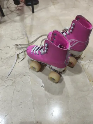 Patines Tijuana Rosa talla 34