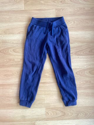 Pantalón chándal niño azul marino
