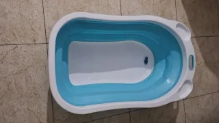 Bañera para bebé plegable