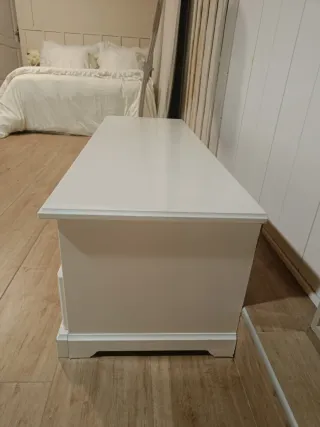 Mueble TV Ikea Liatorp Blanco