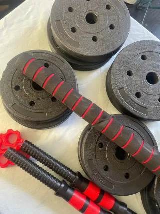 Set di manubri da 20kg