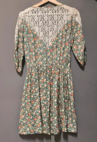 Vestido floral mujer