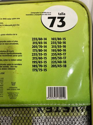 Fundas para nieve DRIVETEX Talla 73