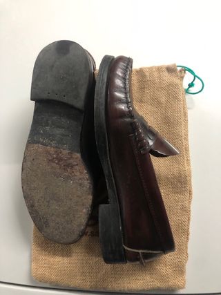 Mocasines Marrones de Cuero