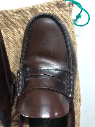 Mocasines Marrones de Cuero