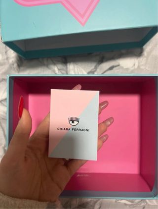 Borsa Chiara Ferragni Velluto Rosa