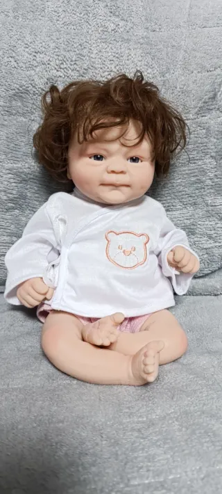 Muñeca Reborn Silicona 36cm Nueva