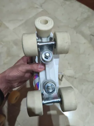 Patines Oxelo Quad 100 Blancos talla 34