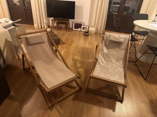 Pack 2 tumbones beige (1 nuevo)