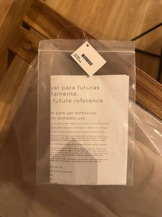 Pack 2 tumbones beige (1 nuevo)