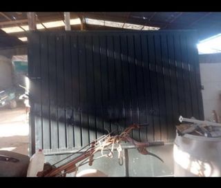 Puerta Hierro Verde 2.60m x 2.30m