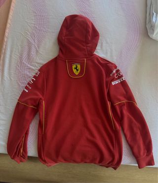 Felpa Ferrari Puma Uomo Taglia S Rossa