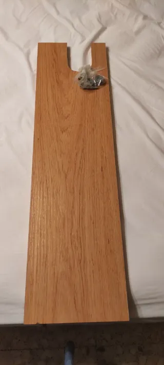 Mesa estudio madera con cajonera