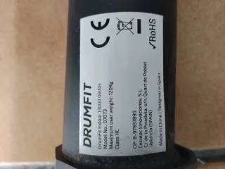 Bicicleta de Spinning Drumfit Cecotec