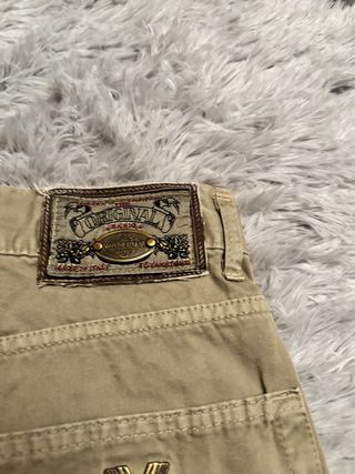Pantaloni Wampum beige uomo vintage