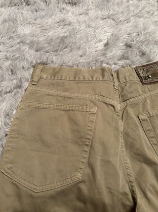 Pantaloni Wampum beige uomo vintage