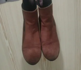 Botines Umber piel camel talla 37