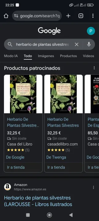 Libro Herbario de Plantas Silvestres