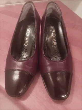 Scarpe Scolaro donna vera pelle n. 34