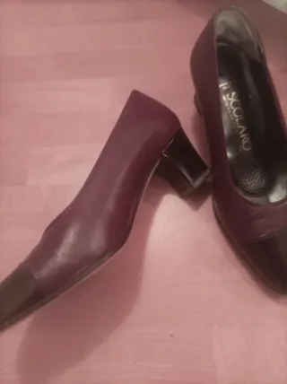 Scarpe Scolaro donna vera pelle n. 34