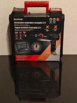 Taladro Atornillador Parkside 12V