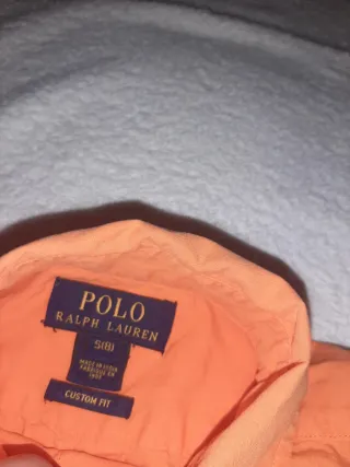 Polo Ralph Lauren arancione 8 anni